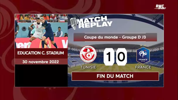 France 0-1 Tunisie : Le goal replay avec une fin de match rocambolesque