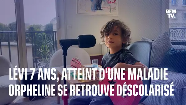 Comme près d'un enfant handicapé sur quatre, Lévi, 7 ans, est déscolarisé