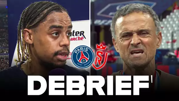 LUIS ENRIQUE heureux, BRADLEY BARCOLA concentré : Le DÉBRIEF de PSG - Reims !