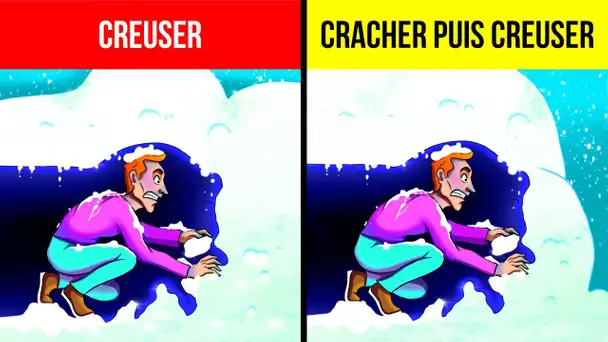 Si Vous Êtes Prisonnier d’une Avalanche, Commencez par Cracher