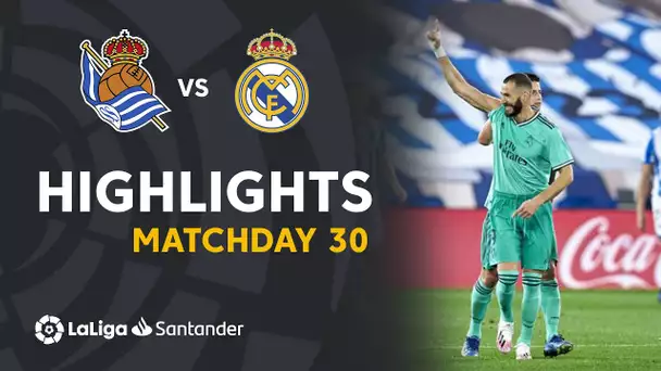Highlights Real Sociedad vs Real Madrid (1-2)