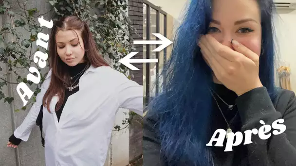 J'ai les Cheveux Bleus ! | Vlog