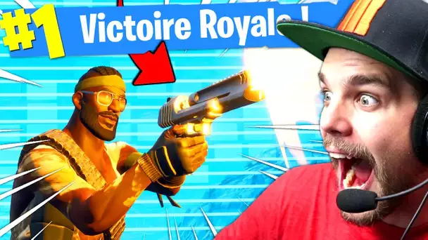 TOP 1 UNIQUEMENT AU PISTOLET sur FORTNITE: Battle Royale !!