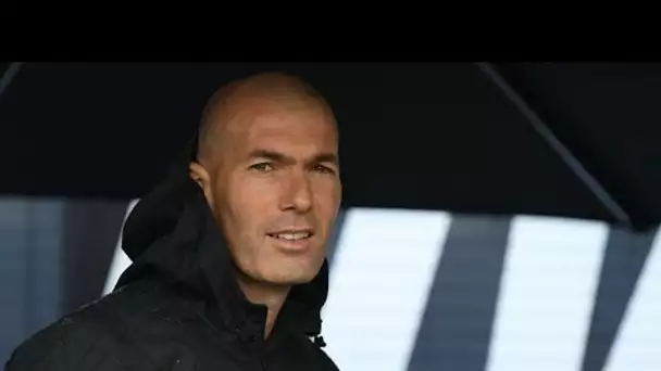 Zinedine Zidane de retour sur le banc du Real Madrid