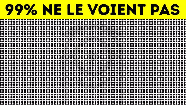 Faites ce test pour savoir si vous avez des yeux de ninja || Illusions d’optique