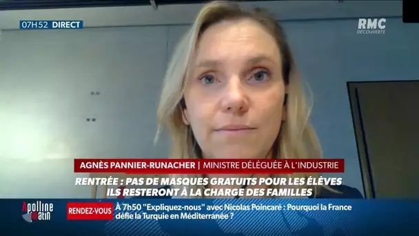 Agnes Pannier-Runacher en "quatorzaine", car évaluée comme "cas contact"
