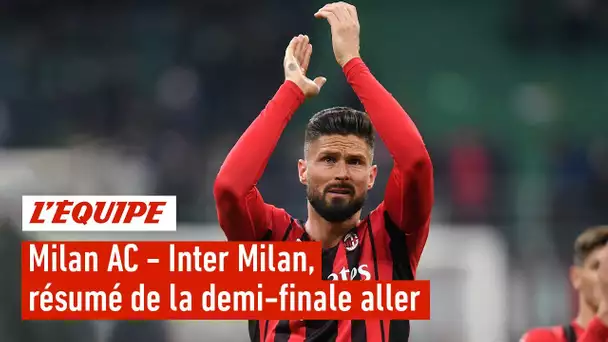 Le résumé de Milan AC - Inter Milan / Coupe d'Italie, demi-finale aller