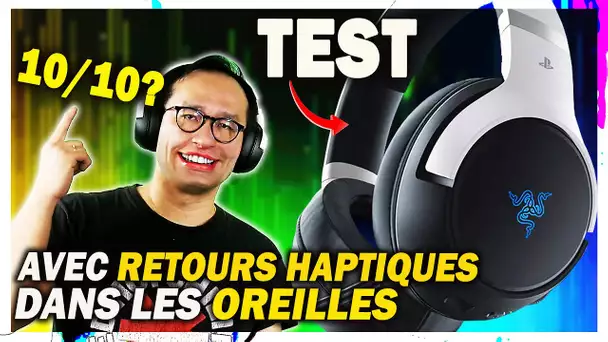 Un casque gaming PS5 avec retours haptiques 🔥 Test du Razer Kaira Pro Hypersense !