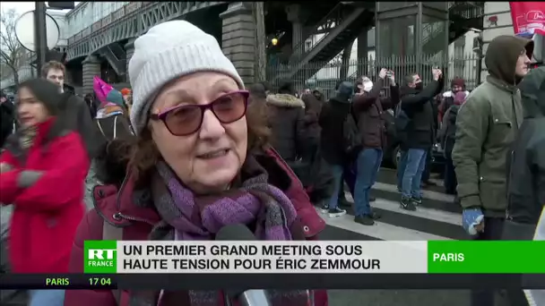 Les opposants à Eric Zemmour défilent à Paris