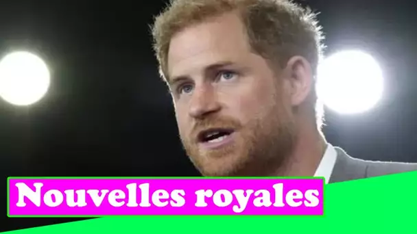 Le PRINCE HARRY avait l'air modéré et austère lors de son discours aux Jeux Invictus de Düsseldo