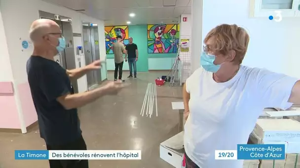 A Marseille, l'association "les sourires de Garibaldi" rénove l'hôpital enfant de la Timone