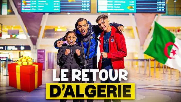 MYRIAM ET OMAR SONT RENTRÉ D'ALGÉRIE !🇩🇿 ( on lui fais une MÉGA SURPRISE 🎁)