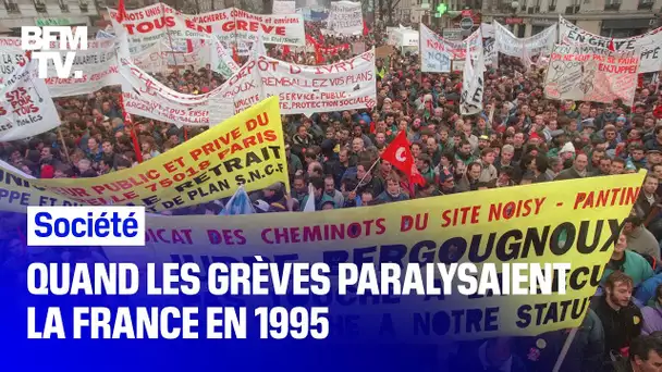 Quand les grèves paralysaient la France en 1995