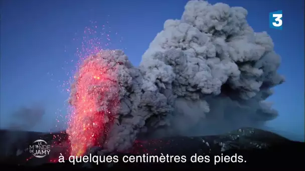 Le Monde de Jamy – Prêts à vous aventurer au plus près d&#039;un volcan ?