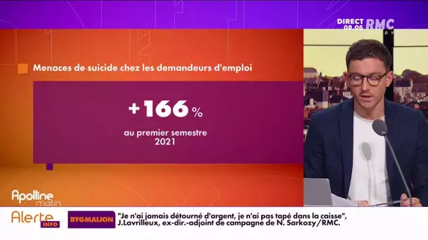 Chômage: une augmentation de 166% des menaces de suicide des demandeurs d'emploi