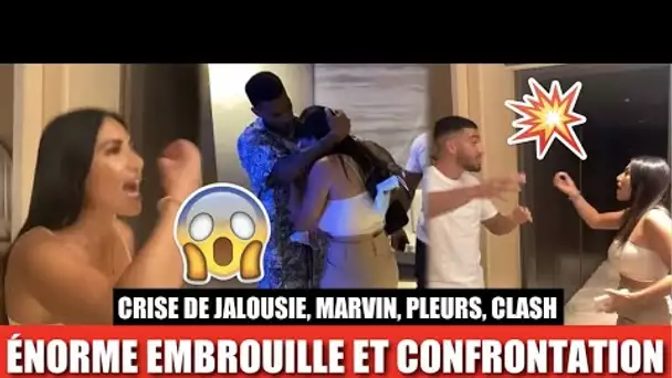 AHMED VS LILA - ENORME EMBROUILLE ET CONFRONTATION !! 😱 (CRISE DE JALOUSIE, MARVIN, PLEURS...)