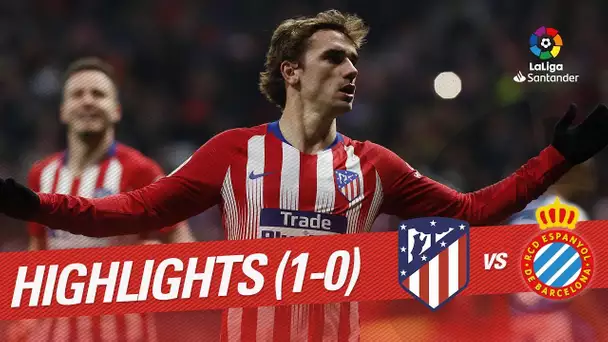 Highlights Atletico de Madrid vs RCD Espanyol (1-0)