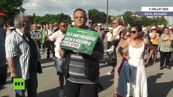 🇧🇬  Bulgarie : manifestation pour la neutralité dans le conflit russo-ukrainien