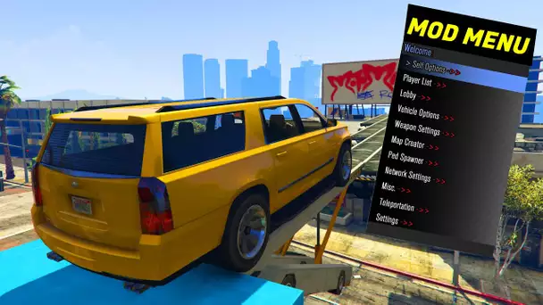 LaSalle UTILISE un MOD MENU en Parkour ! (Il crash GTA 5)