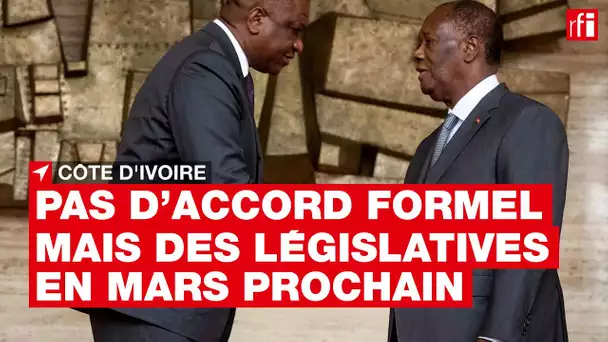 #CôtedIvoire : pas d’accord formel mais des législatives en mars prochain