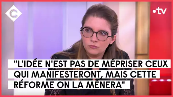 Retraites : la crainte d’un jeudi noir - Aurore Bergé - C à Vous - 18/01/2023