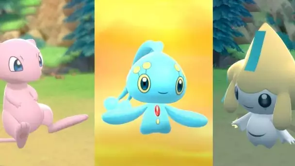 Pokémon Diamant étincelant & Perle étincelante : Mew, Jirachi & Manaphy déséquilibrent complètement le gameplay