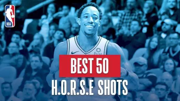 NBA's Best 50 H.O.R.S.E. Shots | 2018-19 NBA Regular Season