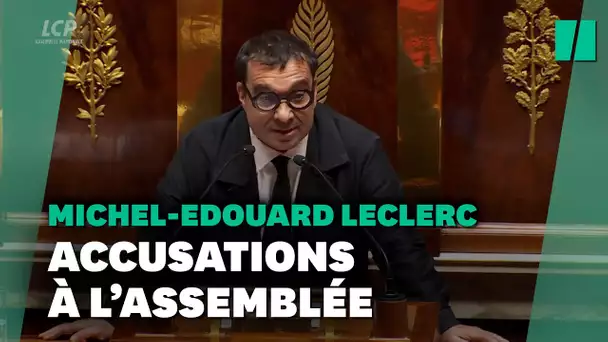 Michel-Édouard Leclerc accusé de "détourner l'argent des Français" par le député Richard Ramos