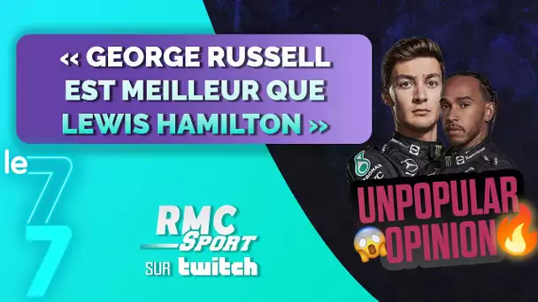 Twitch RMC Sport / Unpopular opinion : George Russell est meilleur que Lewis Hamilton