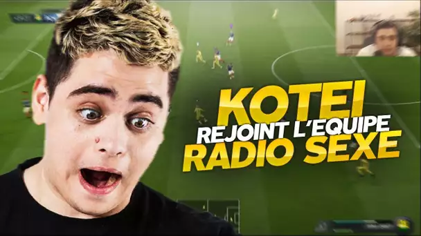 KOTEI REJOINT L&#039;ÉQUIPE RADIO S*XE EN CLUB PRO