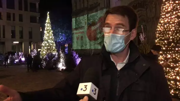 Nicolas Mayer-Rossignol présente le Noël solidaire 2020 de Rouen