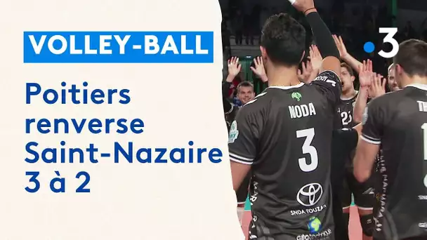 Volley-ball : Poitiers / Saint-Nazaire (3 à 2)