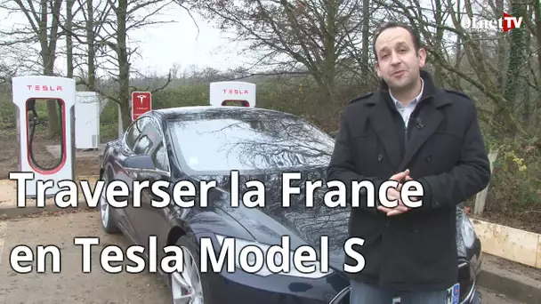 01net.com a traversé la France en Tesla Model S (01Drive)