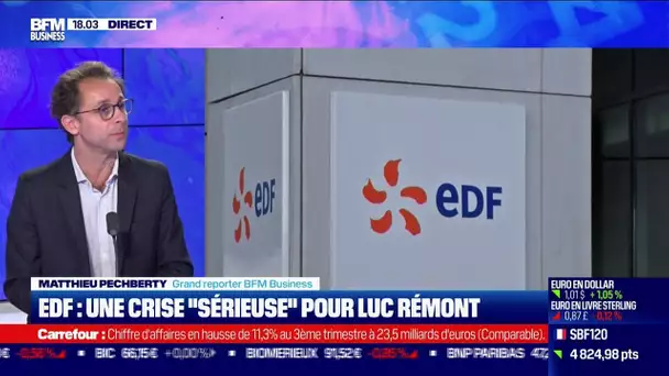 EDF: une crise “sérieuse” pour Luc Rémont