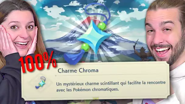 ON A ENFIN LE CHARME CHROMA ET ON CAPTURE DES NOUVEAUX POKEMON SHINY ! LEGENDES POKEMON ARCEUS