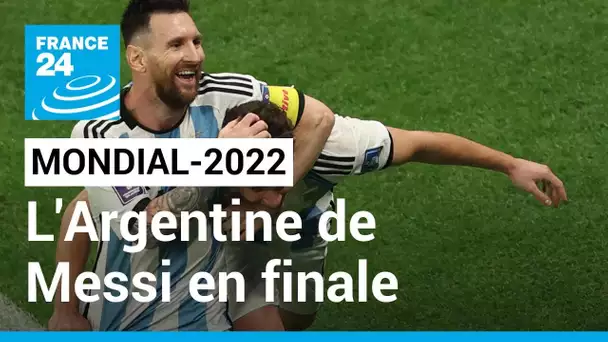 Mondial-2022 : Messi abat des records et la Croatie pour filer en finale avec l'Argentine
