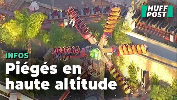 Une vingtaine de personnes piégées plusieurs heures en haut d’un manège
