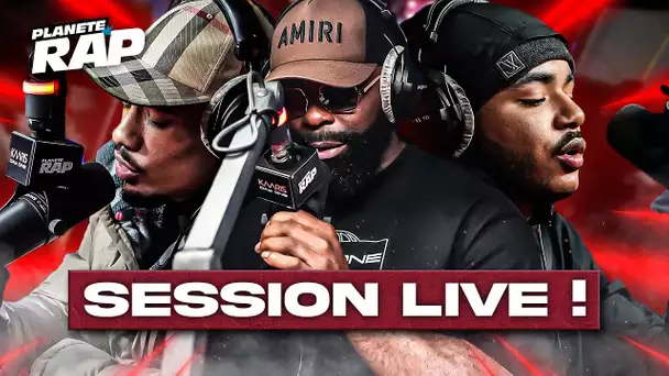 GROSSE SESSION FREESTYLE AVEC KAARIS ET SES INVITÉS ! #PlanèteRap