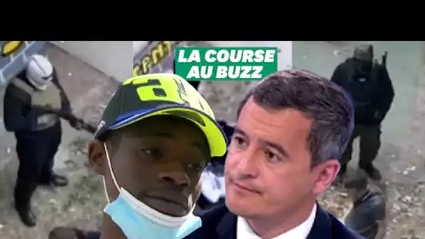 Gérald Darmanin battu dans la course au buzz par un jeune rappeur?