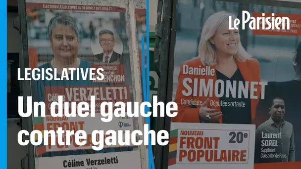 «C'est ridicule» : ces deux candidates Nouveau Front populaire s'affrontent à Paris pour le 2e tour