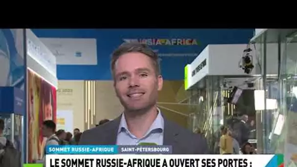 Russie-Afrique : le sommet Russie-Afrique a débuté à Saint-Pétersbourg réunissant 50 pays