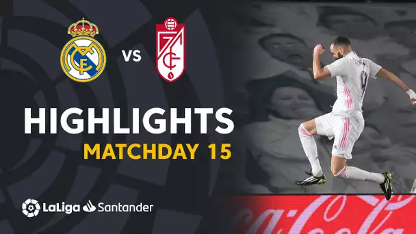 Highlights Real Madrid vs Granada CF (2-0)