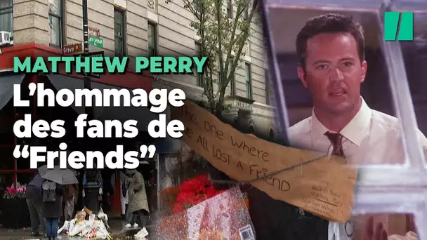 "Celui où on a tous perdu un ami" : l'hommage à Matthew Perry devant l’immeuble de "Friends"