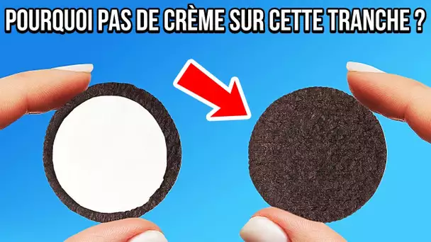 Pourquoi la Crème Reste Toujours d'un Seul Côté de L'Oreo