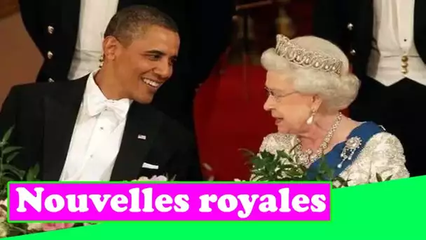 La reine a souhaité mettre fin au banquet d'État d'Obama plus tôt pour une raison hilarante - "Dites