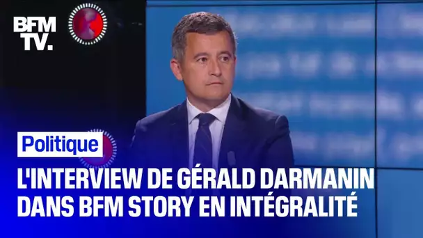 Drogue à Marseille, Afghanistan, vaccination... Gérald Darmanin était l'invité de BFM Story