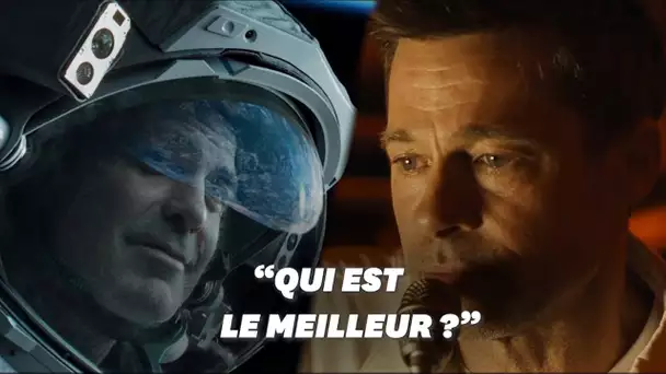 Brad Pitt est meilleur acteur que Georges Clooney selon cet astronaute