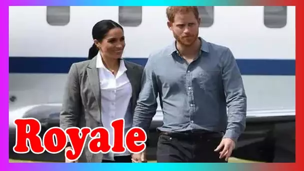 La rangée de jets de Meghan et Harry explose alors que Firm descend sur Glasgow