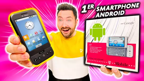 J'ai acheté le 1er Smartphone Android ! (super rare et il marche)