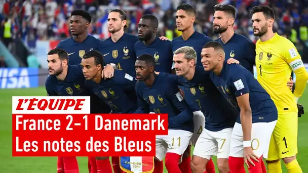France 2-1 Danemark : Les notes des Bleus